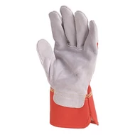 Bőrkesztyű COVERGUARD vászon piros 11-es 2 darab/pár