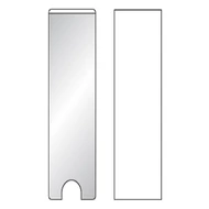 Címketartó tok DJOIS öntapadós gerincjelölő betétlappal 25x102 mm 12 darabos