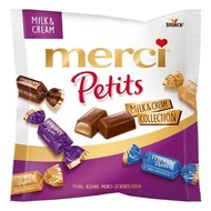 Csokoládé MERCI Petits desszert milk&cream 125 g
