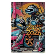 Diák zsebkönyv REALSYSTEM papírborító 125x205mm graffiti 2025-2026