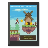 Diák zsebkönyv TOPTIMER papírborító B/6 heti 120x170mm Táblagép 2025-2026