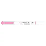 Ecsetfilc kétvégű ZEBRA Mildliner Fluorescent rózsaszín