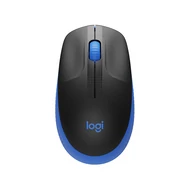 Egér vezeték nélküli LOGITECH M190 2,4 Ghz 1000 DPI kék