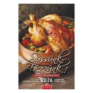 Falinaptár CSG 210x320mm álló Süssünk-főzzünk! 2026.