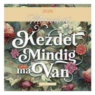 Falinaptár LIZZY CARD 300x600mm álló Motiváció 2026.