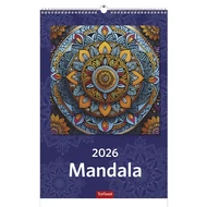 Falinaptár TOPTIMER T094 220x330mm álló Mandala 2026.