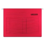 Függőmappa DONAU A/4 karton piros 25 darabos