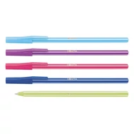 Golyóstoll ICO Signetta 0,7 neon MIX testszín - kék írással