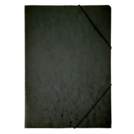 Gumis mappa A/4 prespán fekete 345 g