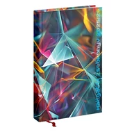 Hallgatói zsebkönyv REALSYSTEM papírborító A/5 heti absztakt 2025-2026