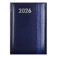 Határidőnapló ALISCA Rebel varrott B/6 napi fehér lapos kék 2026.