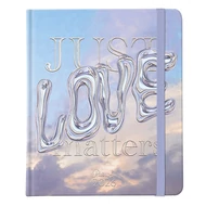 Határidőnapló PLANALL New Classic B/5 heti keményfedelű gumis Love 2026.