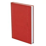 Határidőnapló TOPTIMER Linea L021 A/5 napi álló fehér lapos piros 2026.