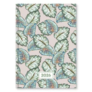 Határidőnapló VECTRALINE Color flexi leaves A/5 heti fehér lapos 2026.