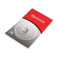 Jegyzettömb kockás OPTIMA 80x130mm 50 lapos