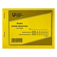 Nyomtatvány átvételi elismervény VECTRALINE 50x3 lapos A/6