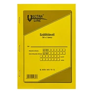 Nyomtatvány szállítólevél VECTRALINE A/5 50x3 álló