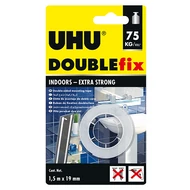 Ragasztószalag kétoldalas UHU erős 1,5 m x 19 mm