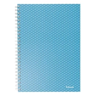 Spirálfüzet vonalas ESSELTE A/5 80 lapos Colour Breeze kék