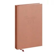 Tanítói zsebkönyv REALSYSTEM műbőr A/5 heti púder 2025-2026