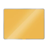 Üvegtábla LEITZ Cosy mágneses  80x60 cm melegsárga
