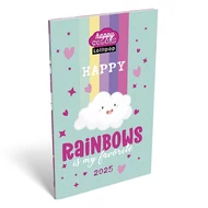 Zsebnaptár LIZZY CARD A/6 heti papírborítós Lollipop happy color 2026.