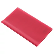 Zsebnaptár leporellós REALSYSTEM álló fehér lapos bordó 2026.