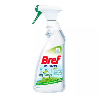 Fürdőszobai tisztítószer BREF Pro Nature 750ml