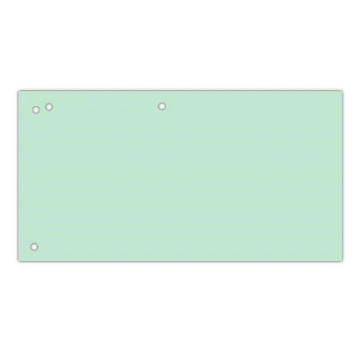 Elválasztócsík DONAU 105x235 mm karton szürke 100 darabos
