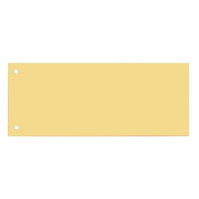 Elválasztócsík KASKAD 105x240mm karton 57 citromsárga 50 darabos