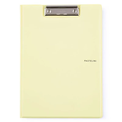 Felírótábla PASTELINI pvc fedeles A/4 sárga
