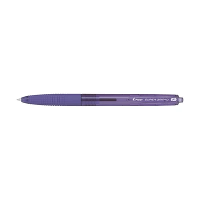 Golyóstoll PILOT Super Grip G Fine nyomógombos lila