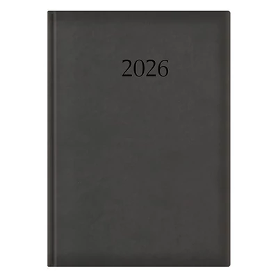 Határidőnapló TOPTIMER Wide W024 A/4 napi fehér lapos fekete 2026.