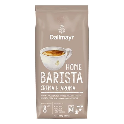 Kávé szemes DALLMAYR Home Barista Caffé Crema E aroma 1000 g