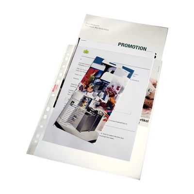 Lefűzhető genotherm ESSELTE A/4 maxi 100 mikron narancsos 25 darabos