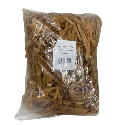 Postagumi barna 60x5mm 1 kg/csomag kaucsuk