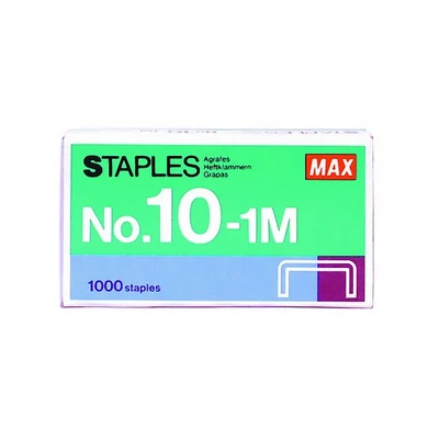 Tűzőkapocs MAX No.10 1000 darabos