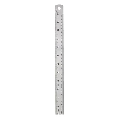 Vonalzó DELI fém 30 cm