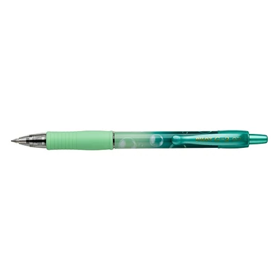 Zseléstoll PILOT G2 Bubble 0,7 zöld test kék írásszín